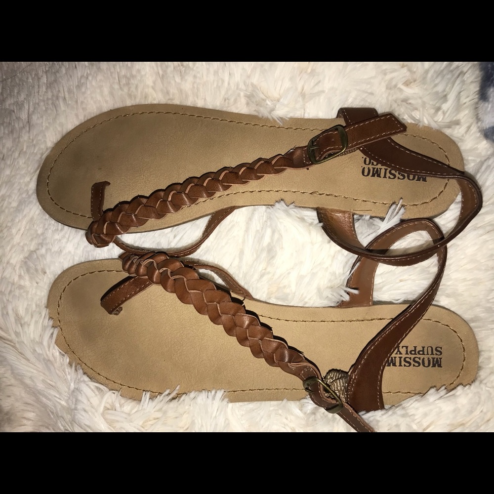 Brown sandals